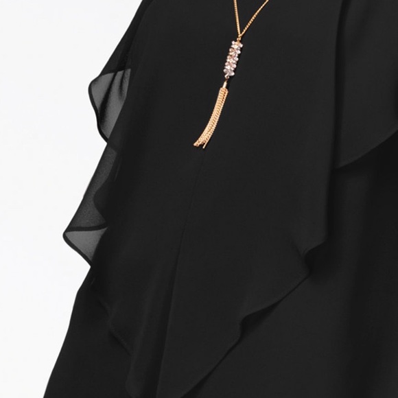 Thalia Sodi Ruffled Top - Picture 2 of 4